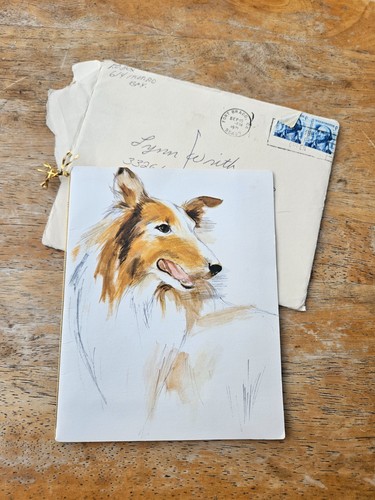 Vintage lassie collie - vintage,