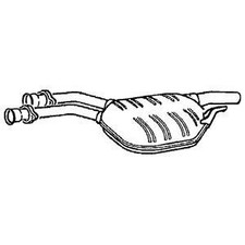 Klarius Centre Pipe & Silencer