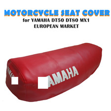 MOTORCYCLE SEAT COVER YAMAHA DT50 DT50MX  DT80 DT80MX  MX1 MODEL RED