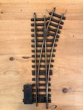 LGB G Gauge 1605 Electric Point R3 Right-Hand 22.5° Turnout – Used Outdoors