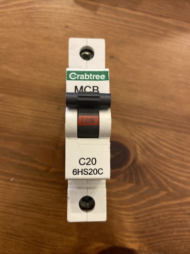 Crabtree c20 6hs20c mcb - 6hs20c, type
