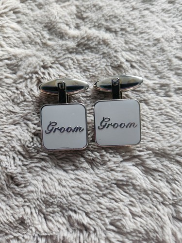 Groom silver white - silver, on