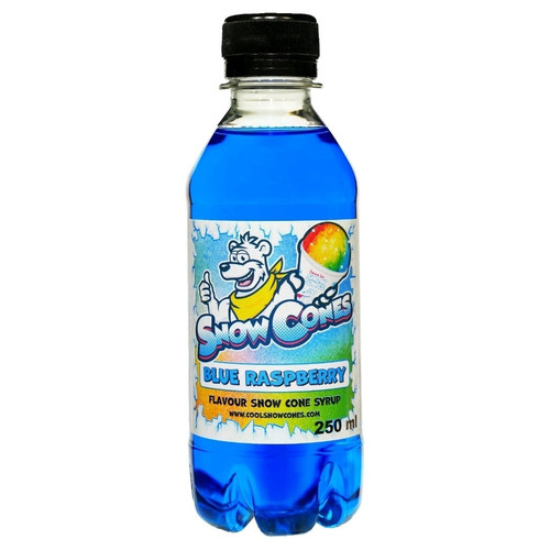 Snow cones blue raspberry - cones,