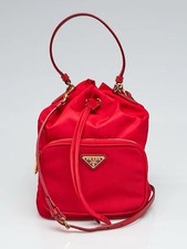 PRADA Tessuto Bucket Bag