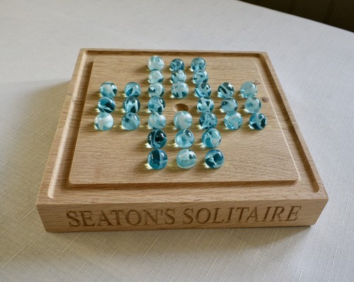 Personalised oak marble - personalised,