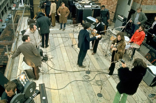 The beatles singing - the,