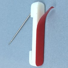 Brooch Pin Self Adhesive White