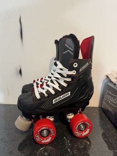 Bauer elite quad roller skates - bauer,