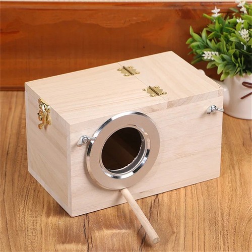 Wooden bird breeding nest - nest, box