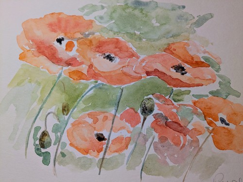 Original watercolour painting - original,