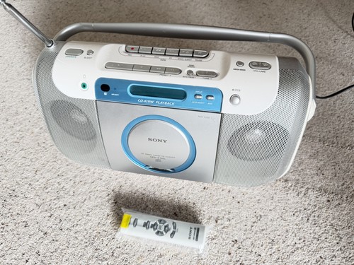 Retro sony cfd e100l radio - sony, cfd-e100l