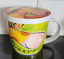 Novelty Giraffe Mug & Saucer