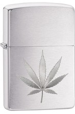 Zippo Lighter cannabis Leaf