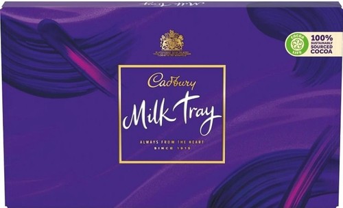 Cadbury milk tray chocolate - milk,