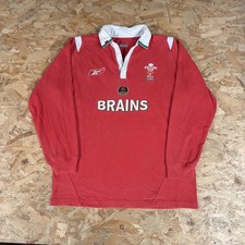Vintage Reebok Wales WRU Rugby