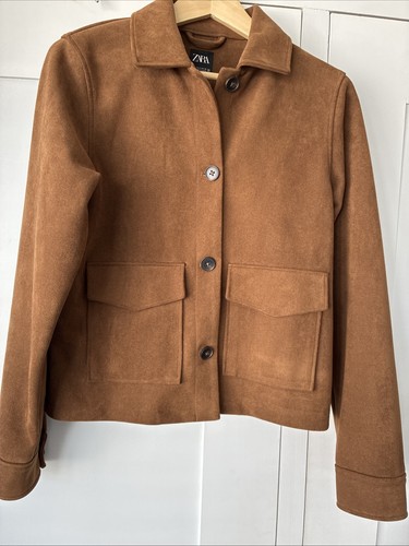 Zara brown jacket - brown,