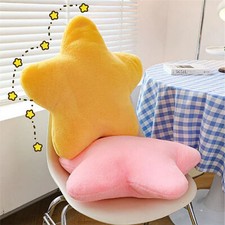 Star Shaped Pillow Creative Glowing Cushion Plush Star Shape Plush Cushion