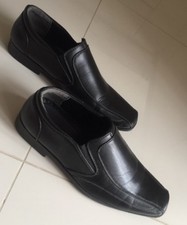 Red Level Boys Mens Smart Casual Leather Like Shoes - Uk 6 - Worn Once