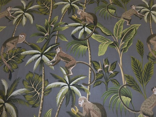 Fryetts monkey cotton - cotton, fabric