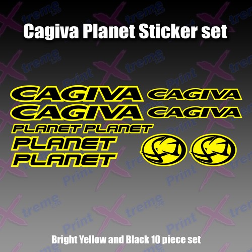 Cagiva planet decal - planet, decal/