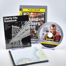 Grand Theft Auto IV + Map - PS3 - Near Mint - Fast Shipping - PAL