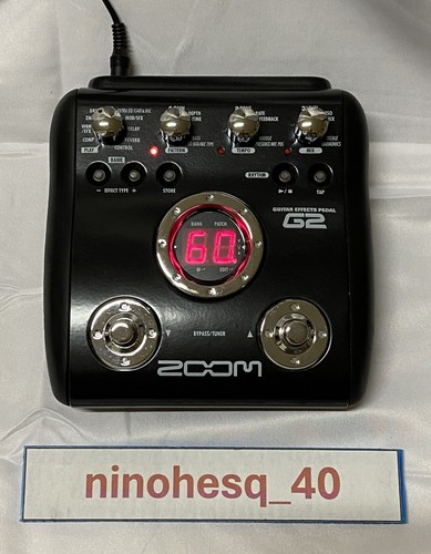 Zoom multi effects guitar - zoom, g2
