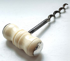 ANTIQUE CORKSCREW SILVER &