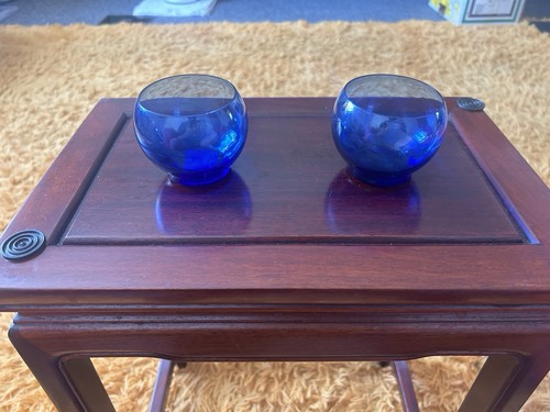 Vintage cobalt blue glass - vintage,