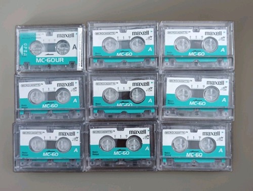 Maxell 60 microcassette - 9,