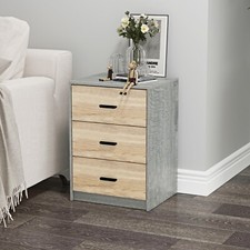 3 Drawer Wooden Bedroom