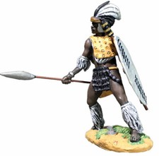 BRITAINS SOLDIERS 20195 - Zulu Thrusting with Spear uThulwana Regiment