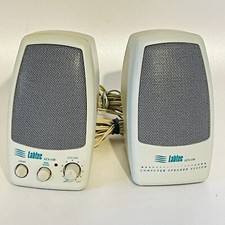 Labtec LCS-150 multimedia stereo computer speakers Spares Repairs Prop