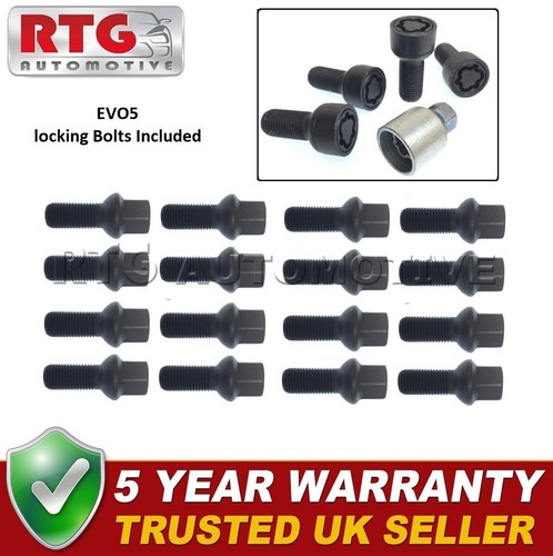 16x bolts black 4x - bolts, +