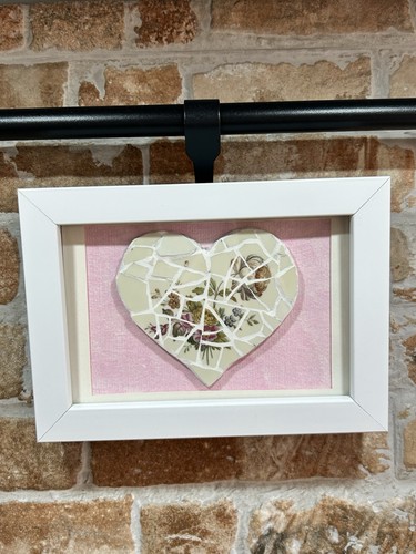 Handmade mosaic heart - handmade, heart,