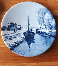 Vintage Delft Plate 22cm