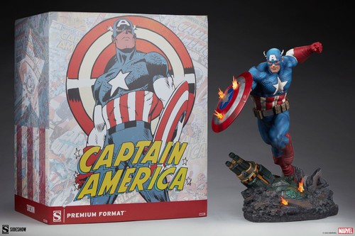 Captain america sideshow - captain,