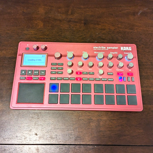 Korg electribe sampler - sampler, red