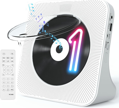 Player portable with - cd,