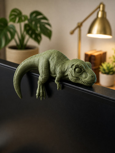 Sleeping rex monitor sitter - t-rex,