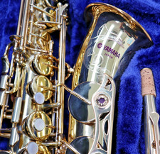 YAMAHA YAS-62 Purple Logo Alto