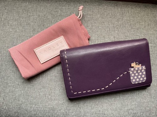Purple radley tri fold - purple, tri-fold