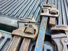 record 36in stilsons x 3 pairs