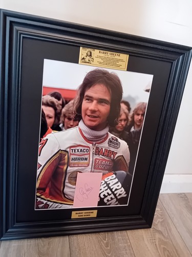 Barry sheene hand signed - sheene,