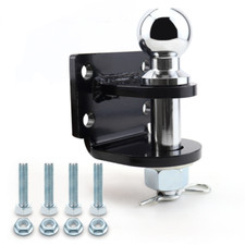 Universal 50mm Towing Ball with Bolts Tow Hook Hitch Coupling Tow Jaw 3.5T UK