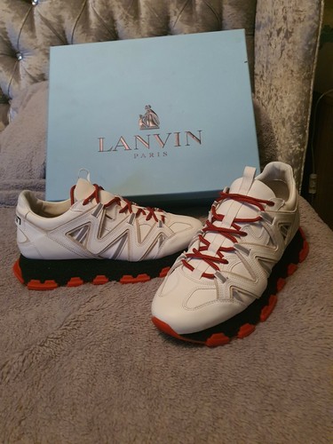 Mens lanvin trainers size - 8,