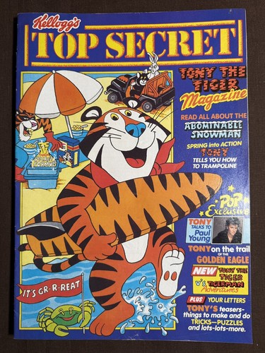 Top secret tony the tiger - tony,