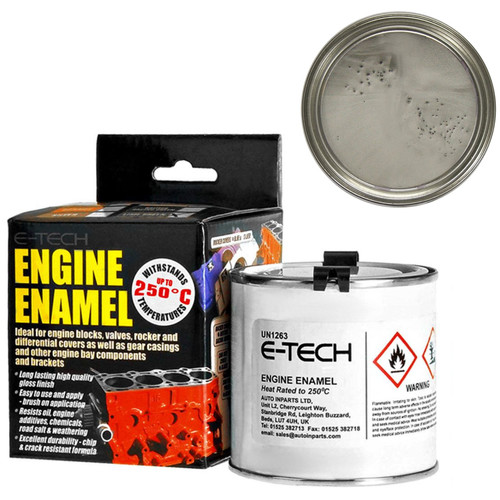 Tech silver engine enamel - e-tech,