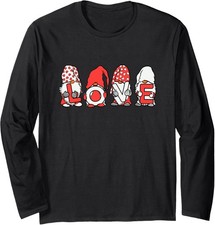 Three Gnomes Holding Hearts