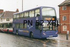 Ipswich Buses 57 PN52 XBJ DAF East Lancs Colour Bus Photo 6" x 4"