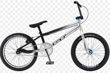 GT Pro Junior Race BMX Chrome Black Blue Used 20" Wheels Rare Upgraded Parts 